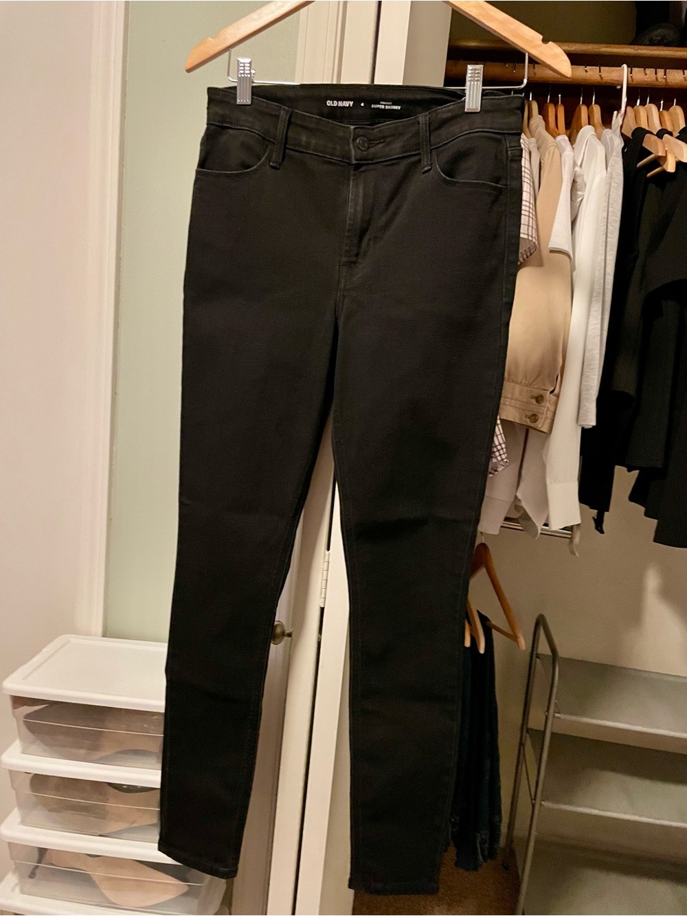 Old Navy Black Skinny Women's Jeans